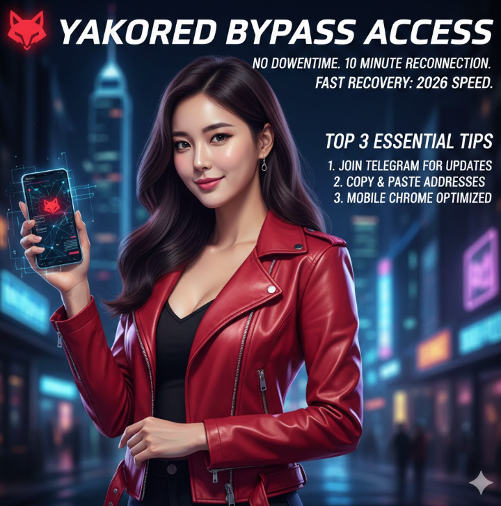 야코레드 우회 접속