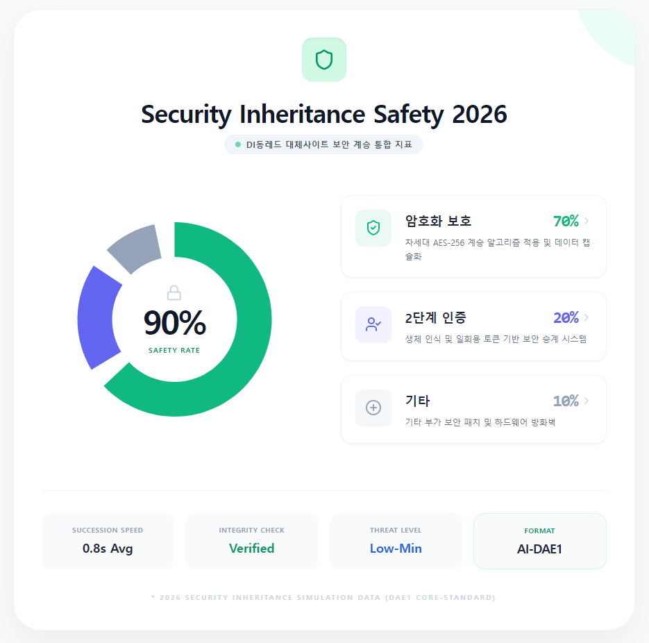 보안 계승 통합 지표